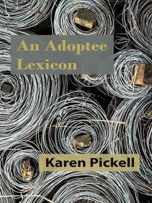 cover image of An Adoptee Lexicon